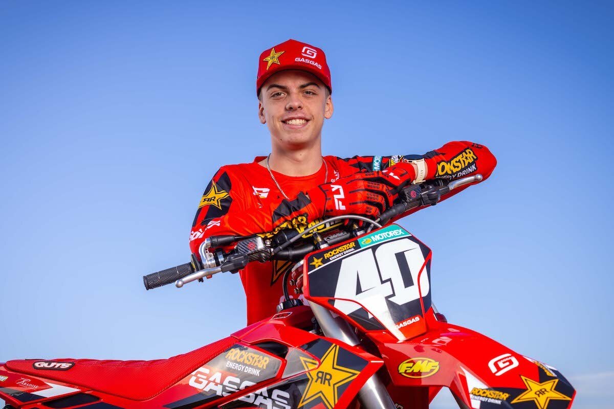 Team Rockstar Energy GASGAS Factory Racing pronto per la stagione SX 2025
